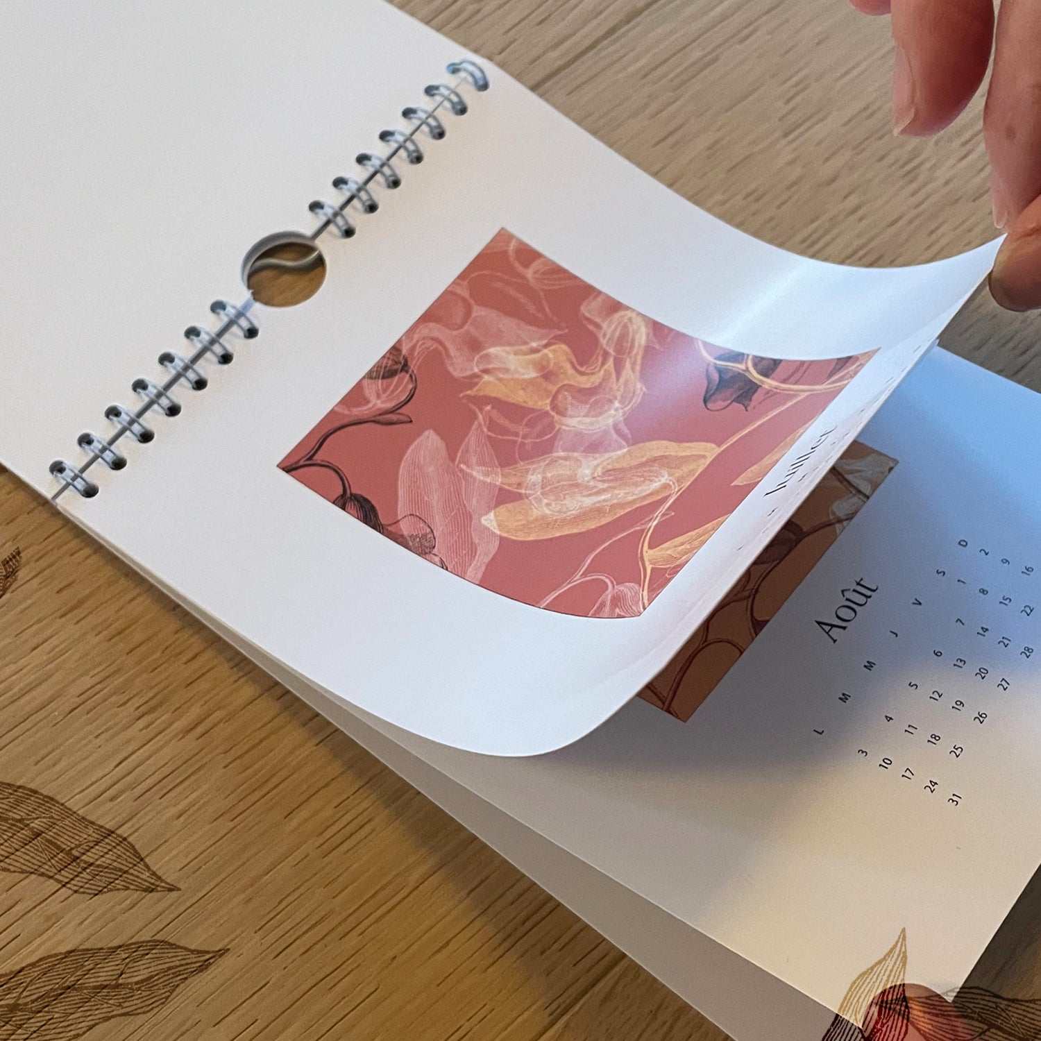 Calendrier mural 2026 " Les Volutes"