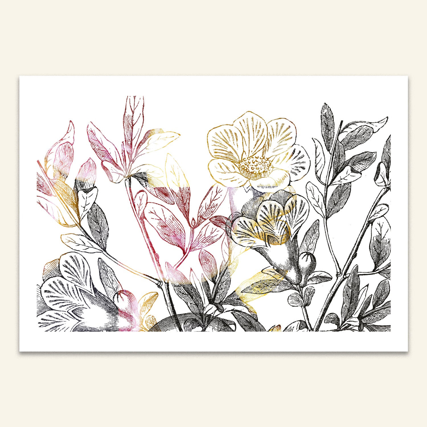 Carte A5 - Bouquets