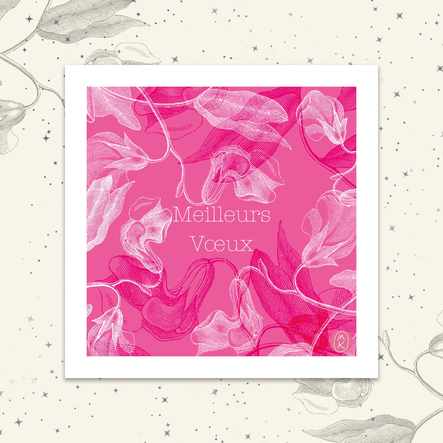 Carte carrée - Meilleurs Vœux