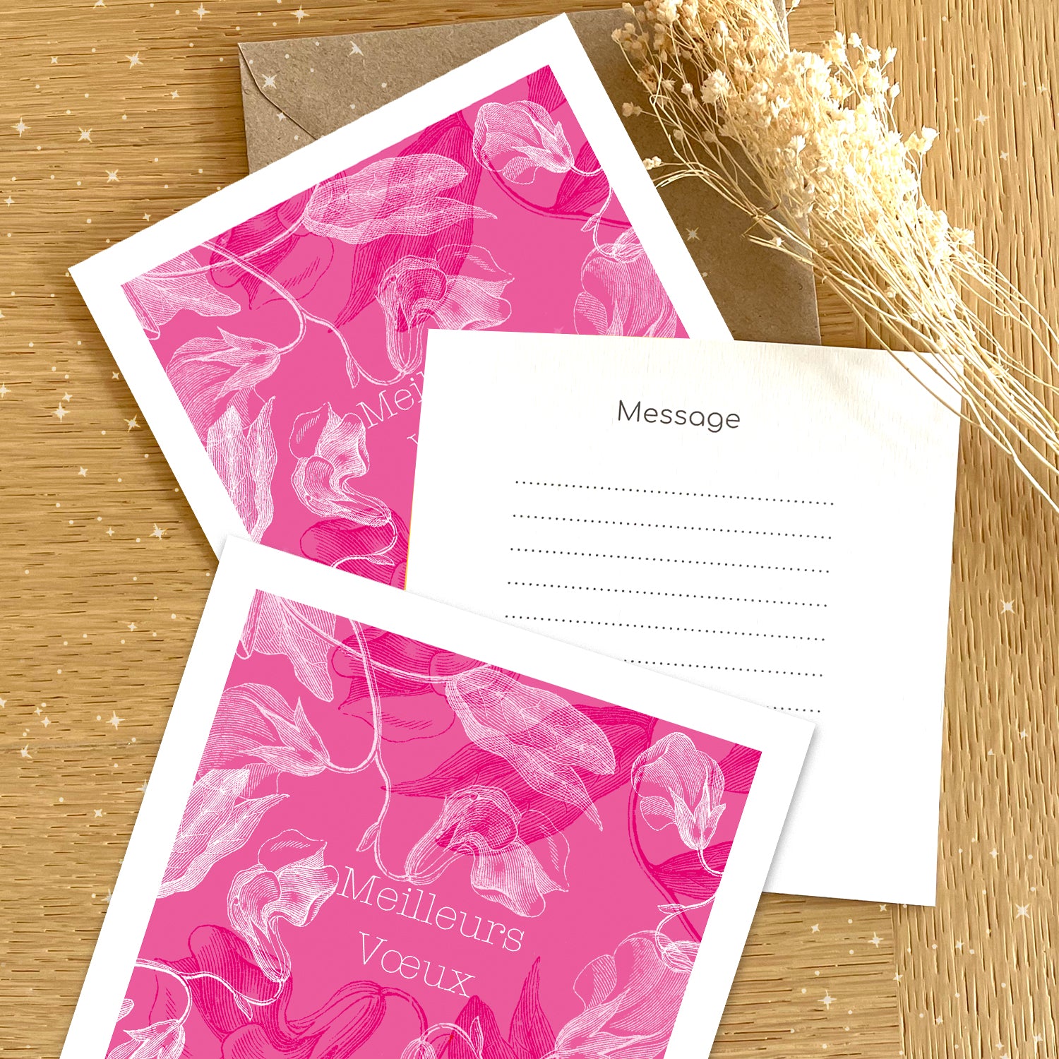 Carte carrée - Meilleurs Vœux