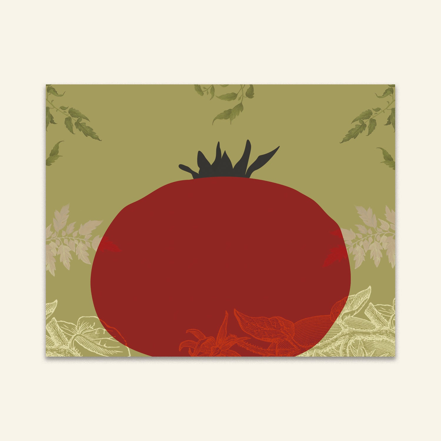 Carte A6 - Tomate