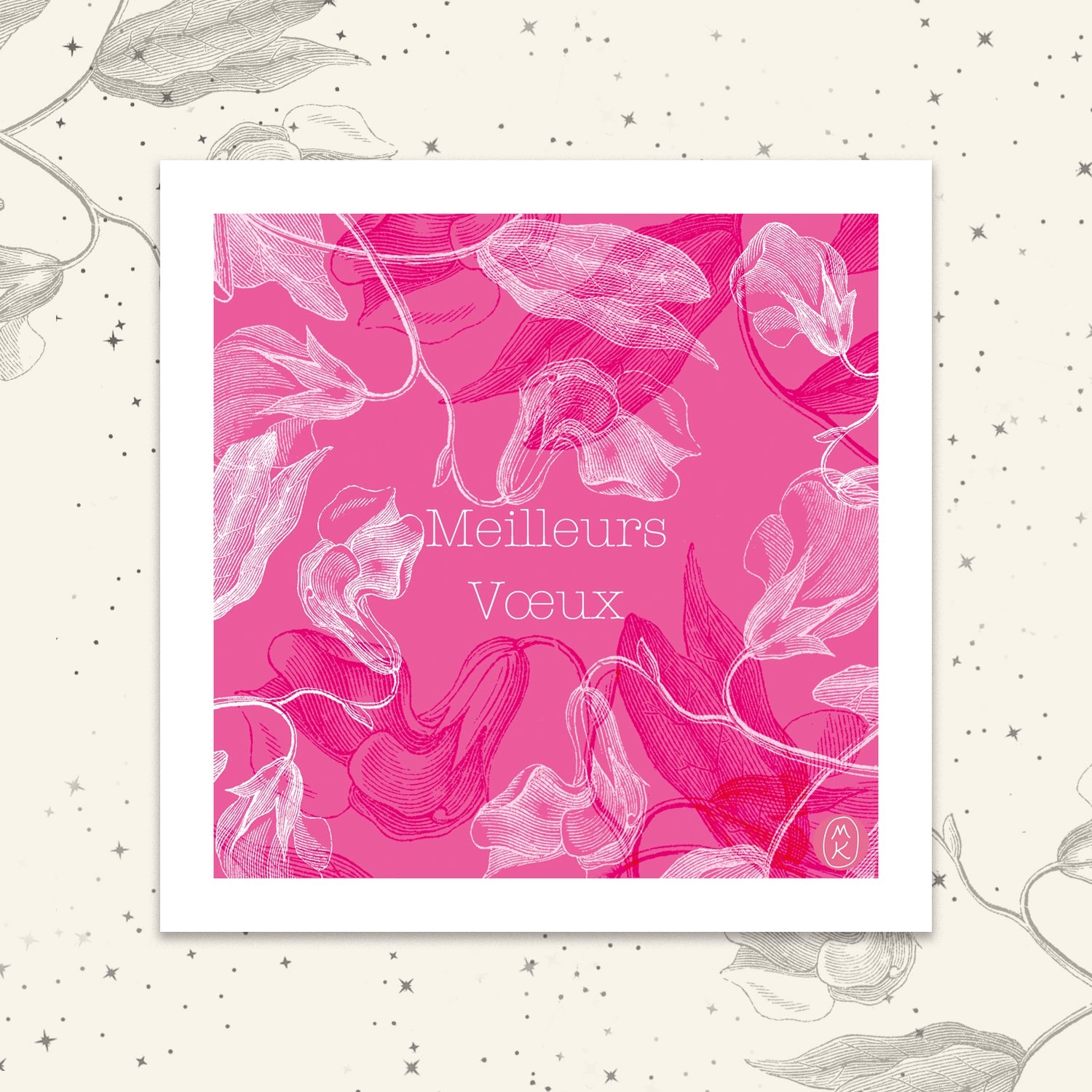 Carte carrée 15x15cm