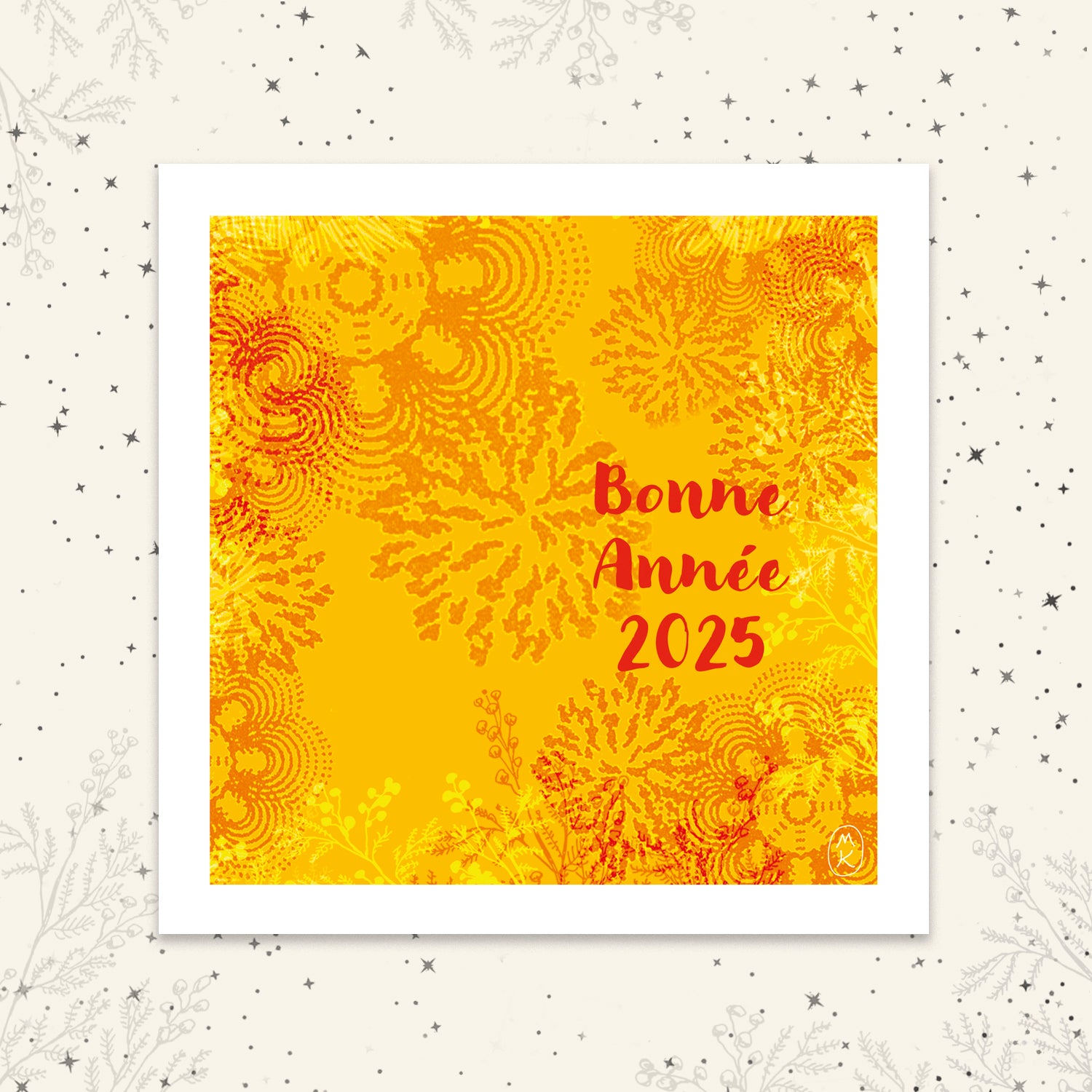Carte de vœux - Bonne année #1