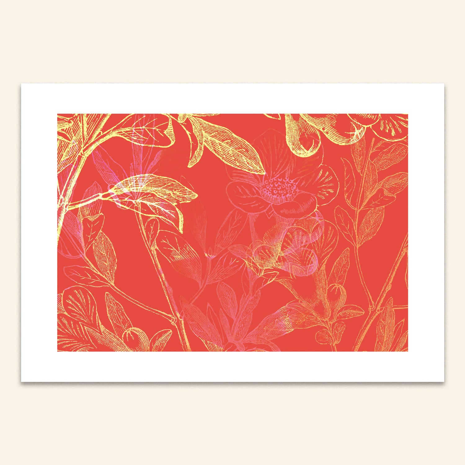 Carte A5 - Bouquets