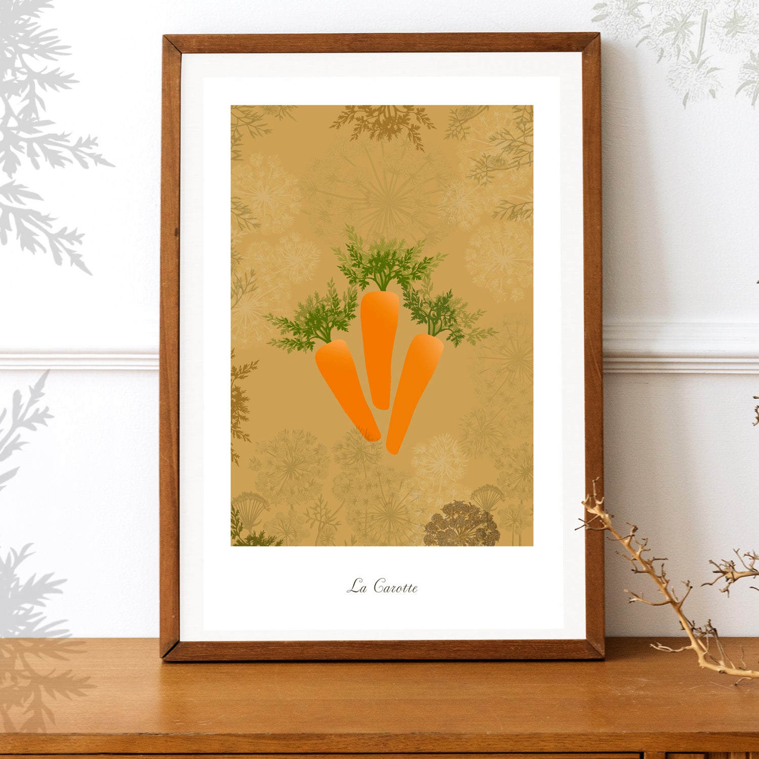 Le potager - Carottes
