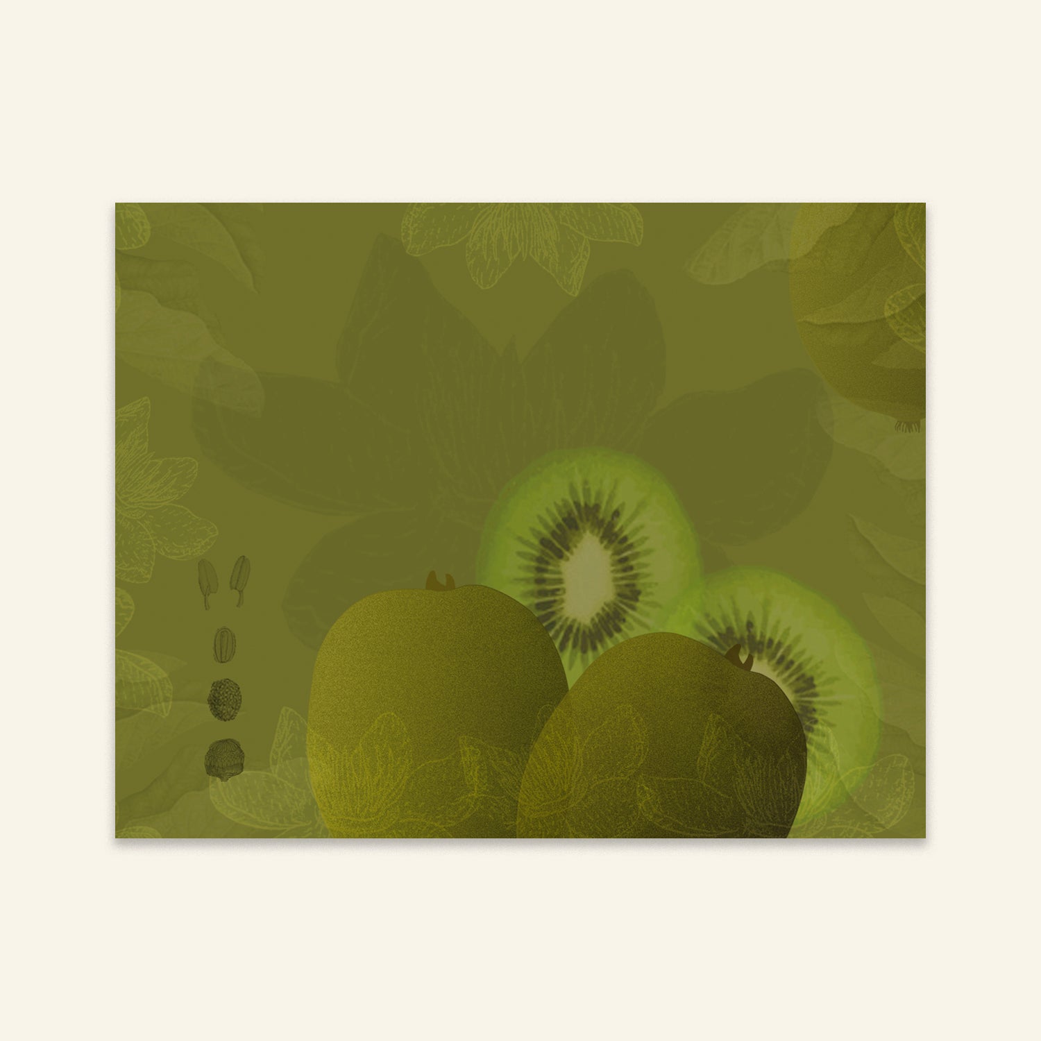 Carte A6 - Kiwi