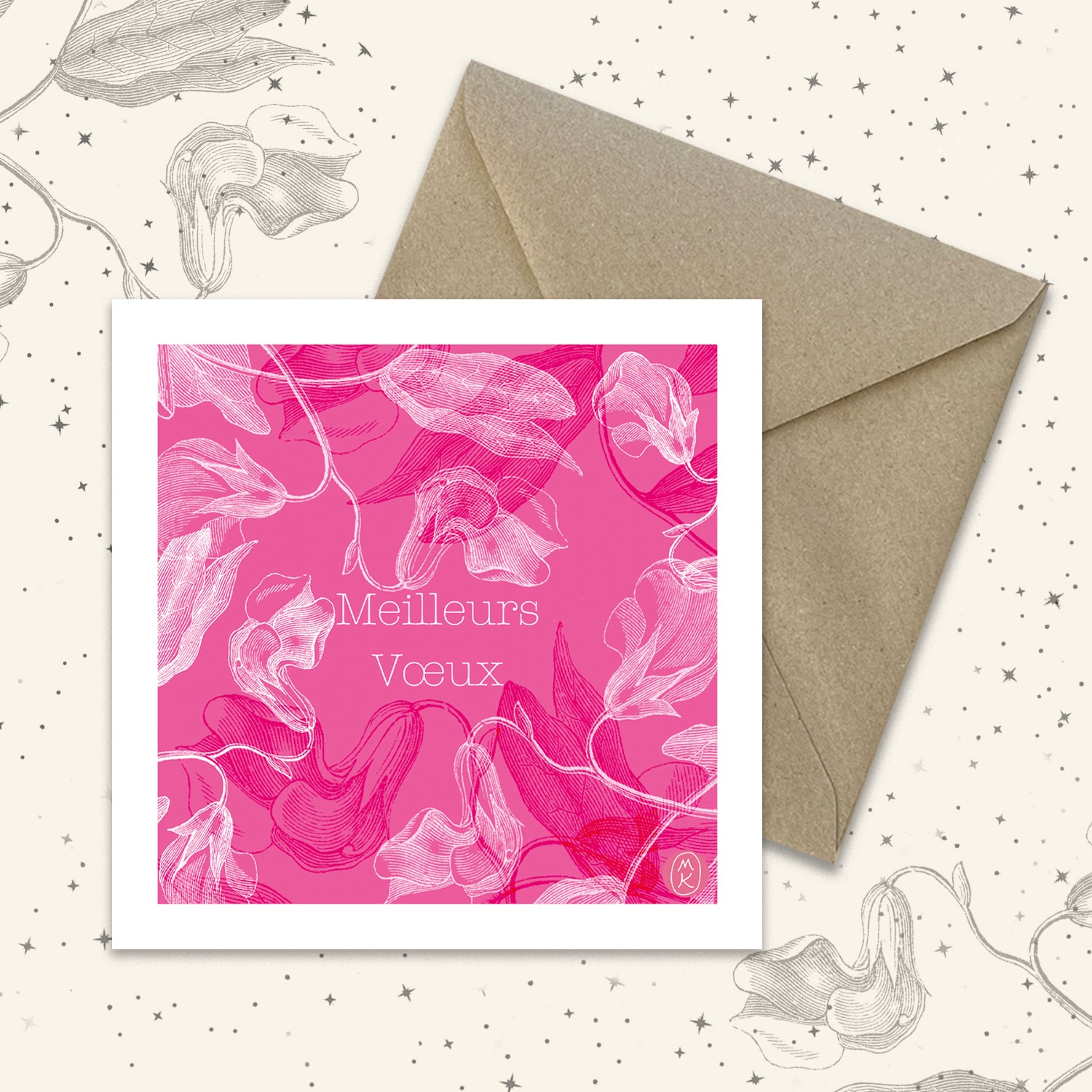 Carte carrée - Meilleurs Vœux