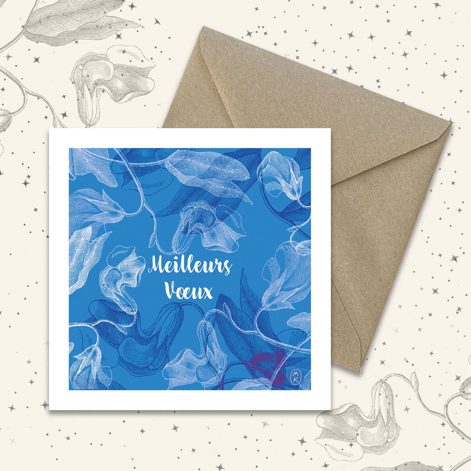 Carte carrée - Meilleurs Vœux