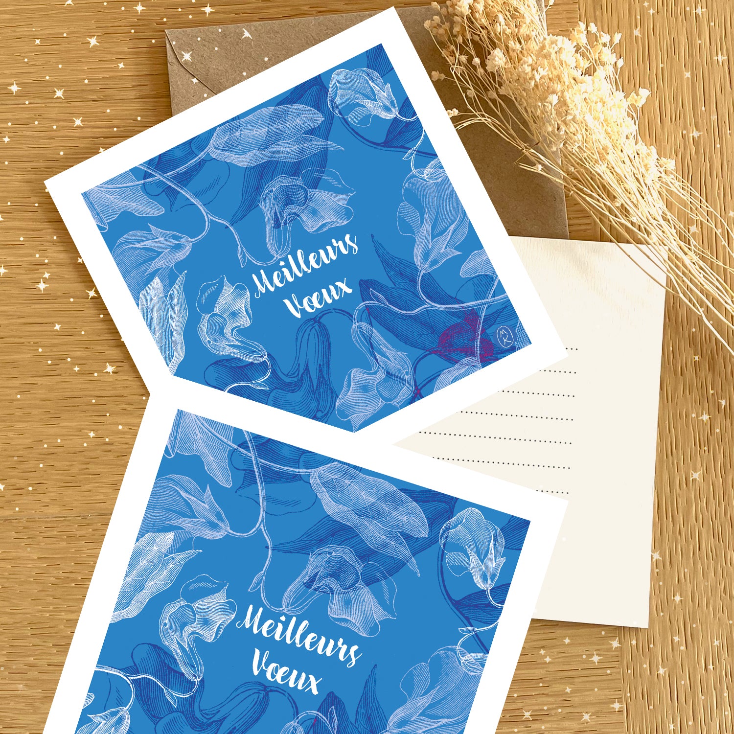 Carte carrée - Meilleurs Vœux