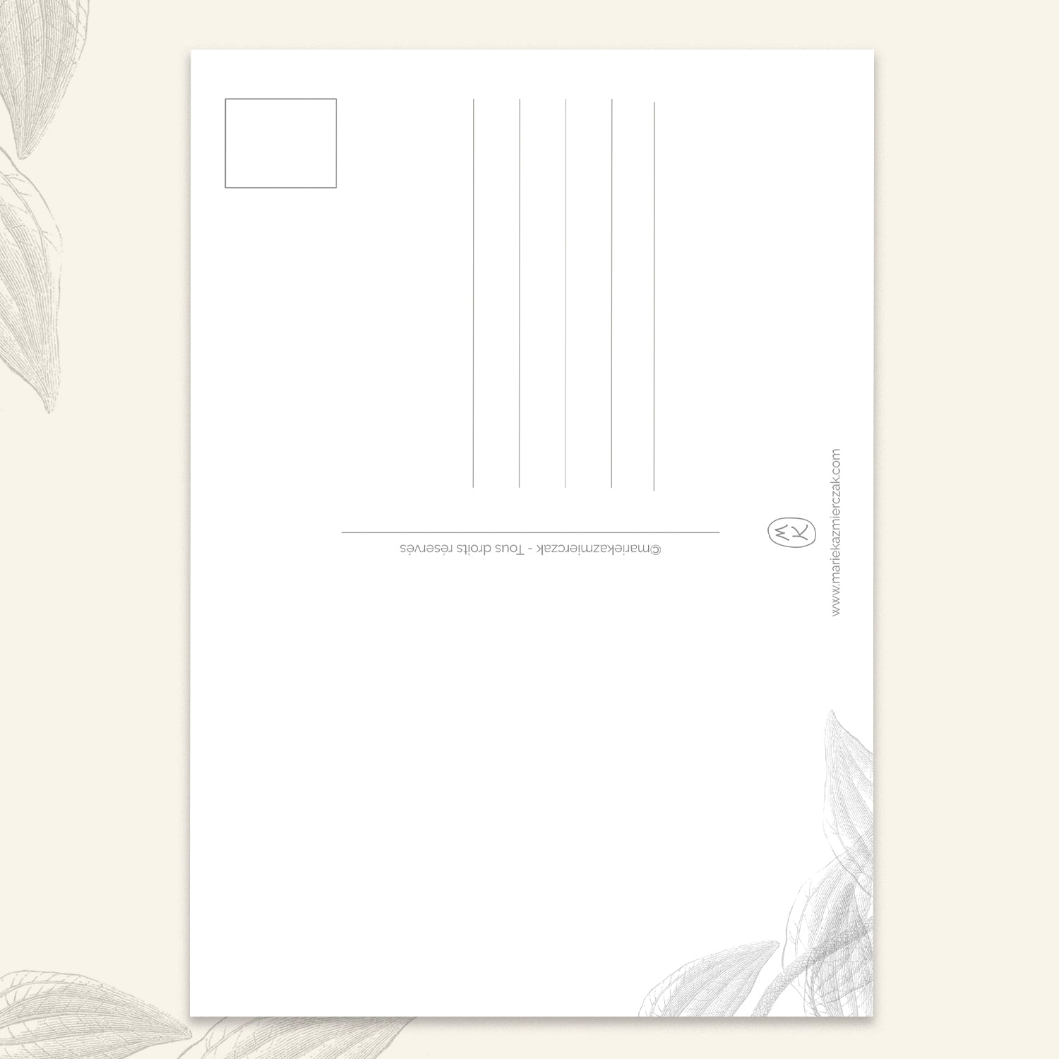 Carte A5 - Radis