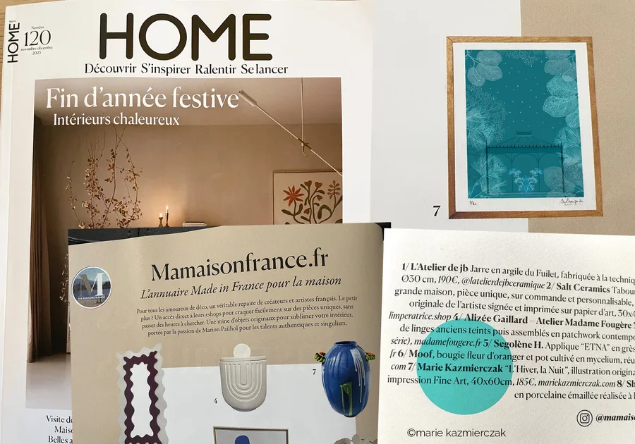 Le travail de Marie Kazmierczak dans Home