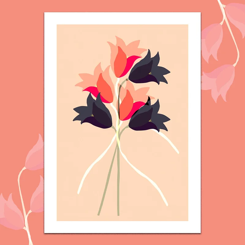 Les Bouquets — Black Flower, 