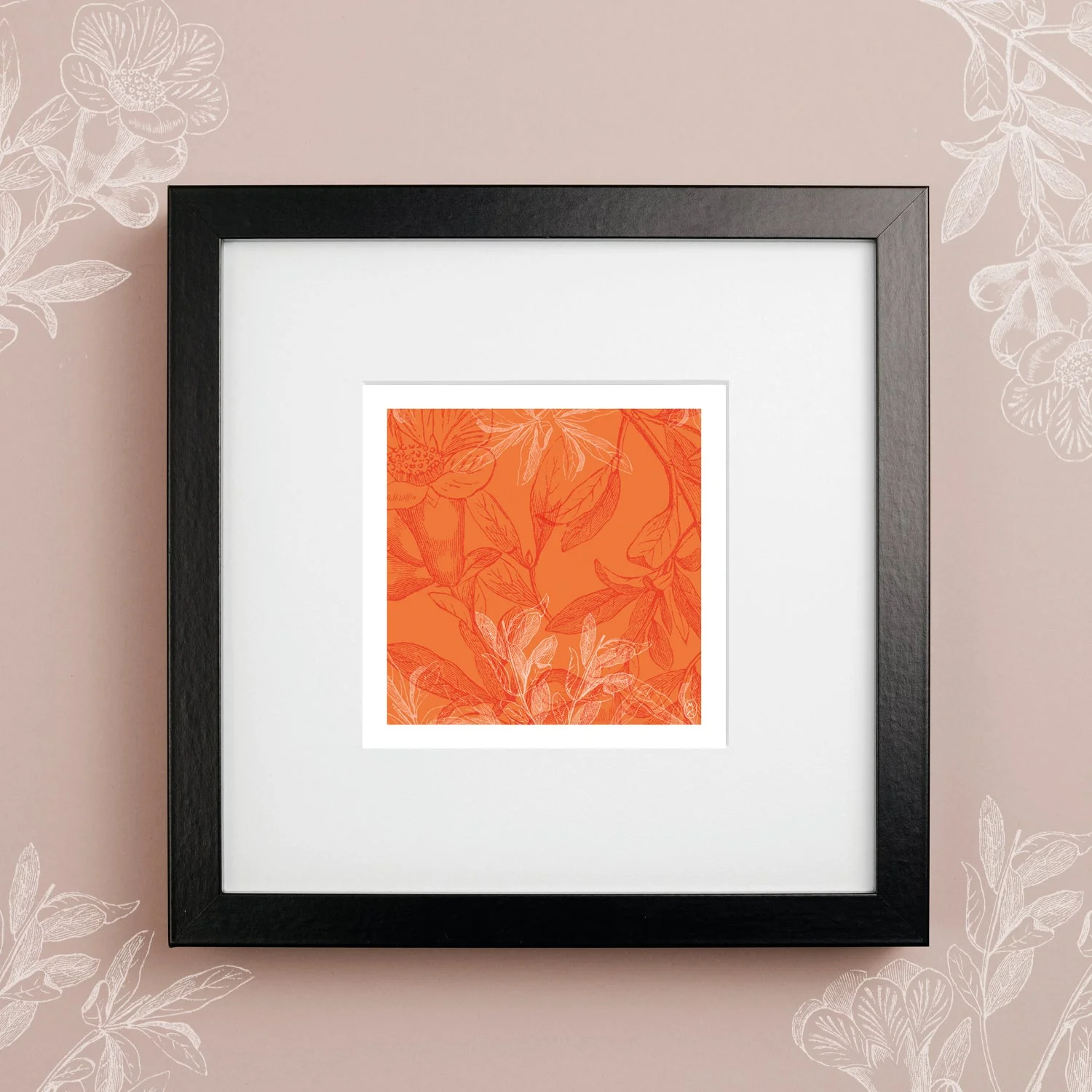 Carte carrée - Terracotta — vue 4