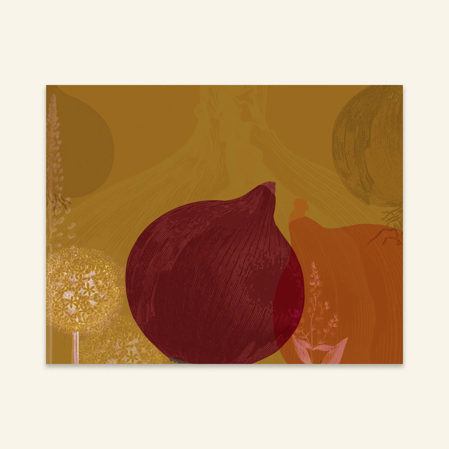 Carte A6 - Oignon — vue 2