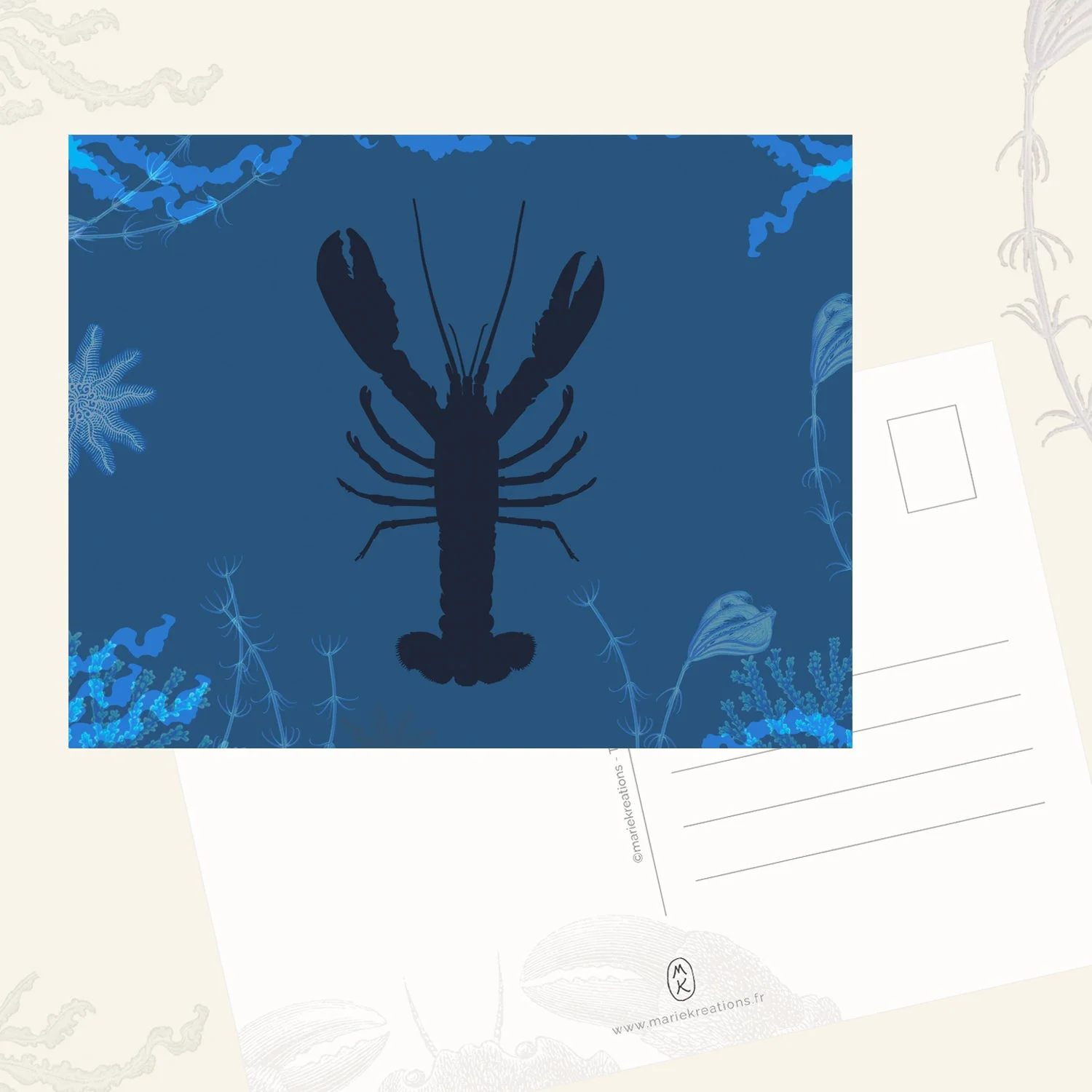 Carte A6 - Langoustine — vue 2