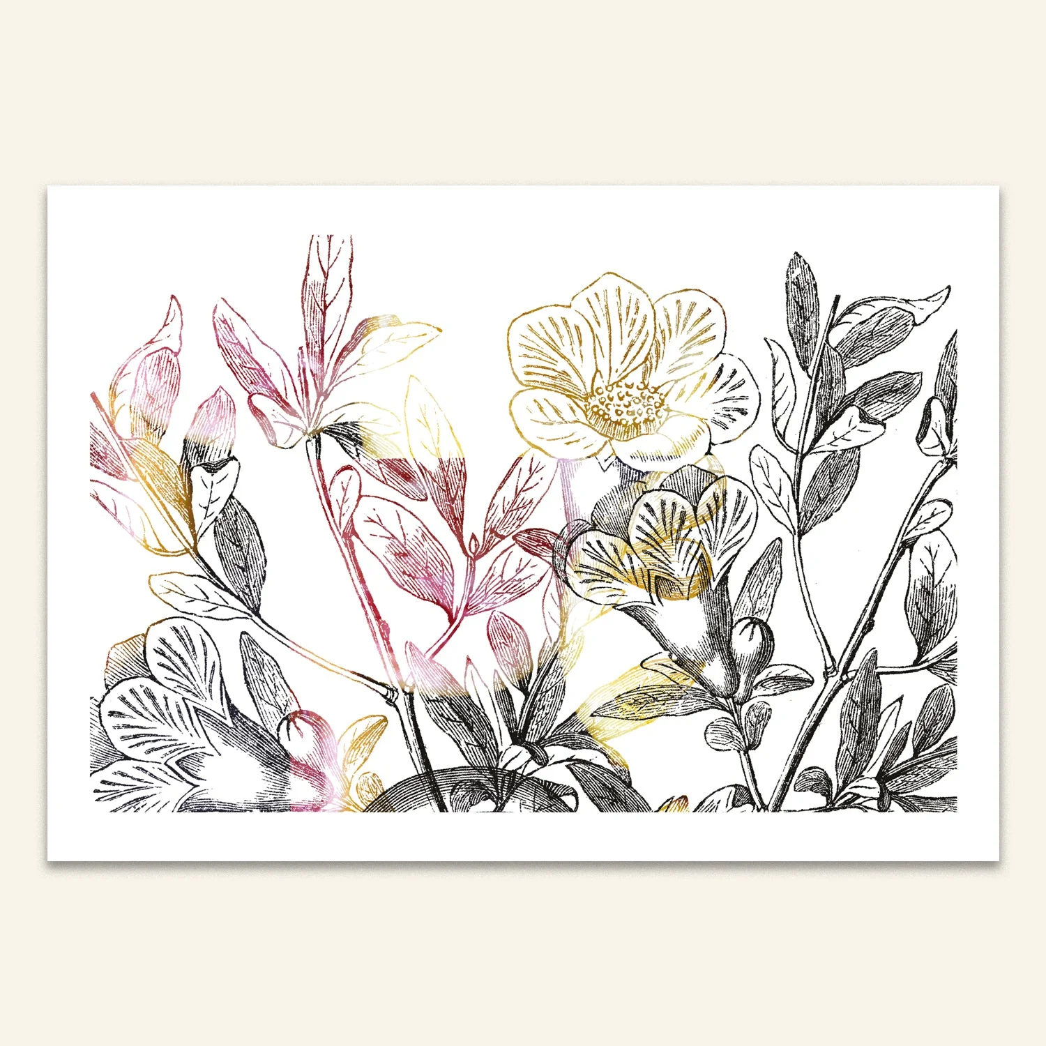 Carte A5 - Bouquets