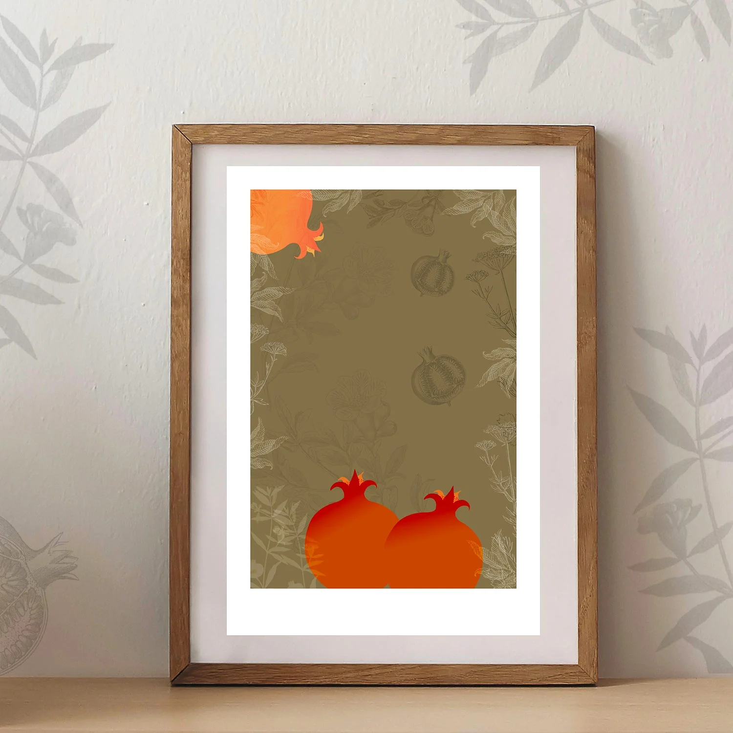 Les fruits - Grenades rouges — vue 2