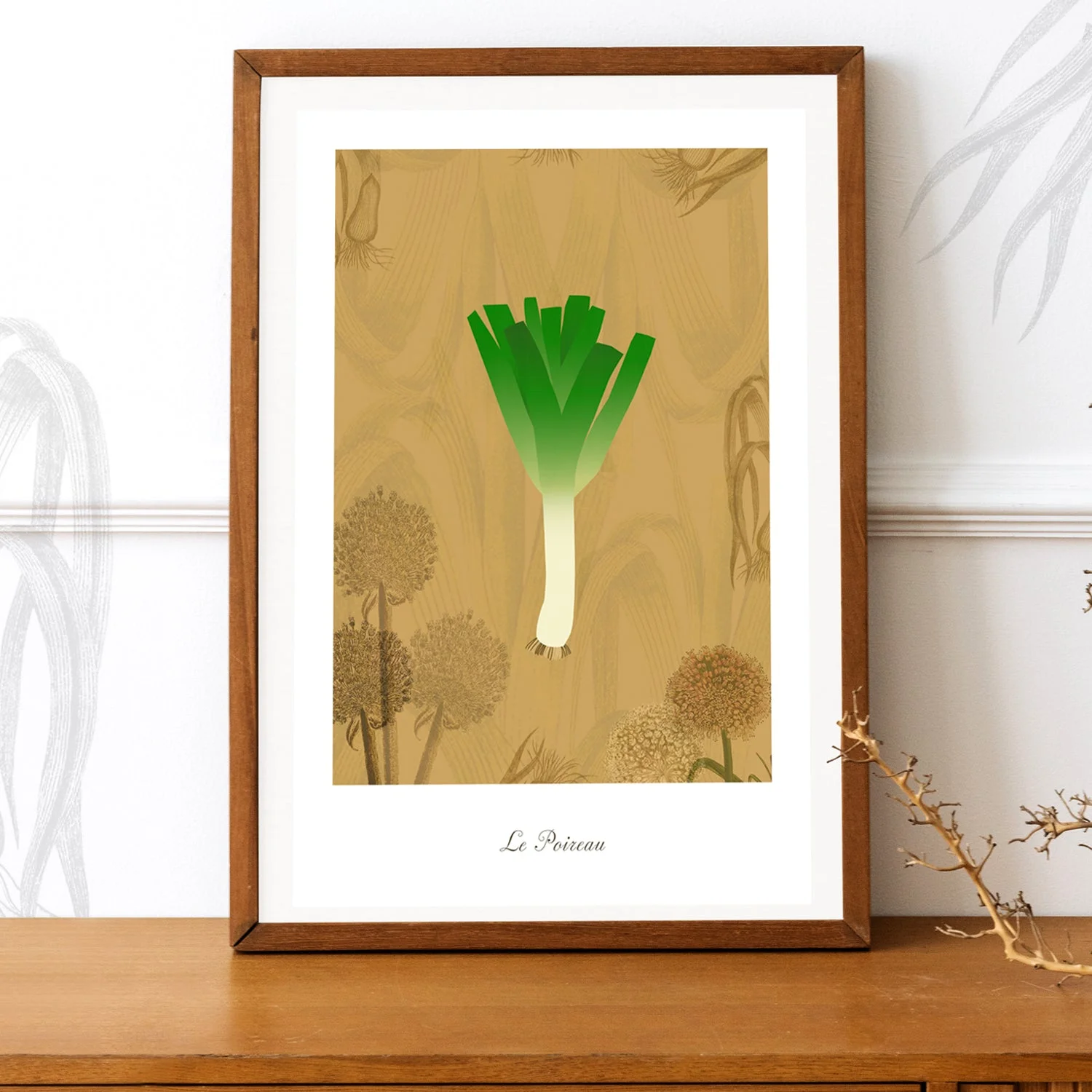 Le potager - Poireau — vue 3