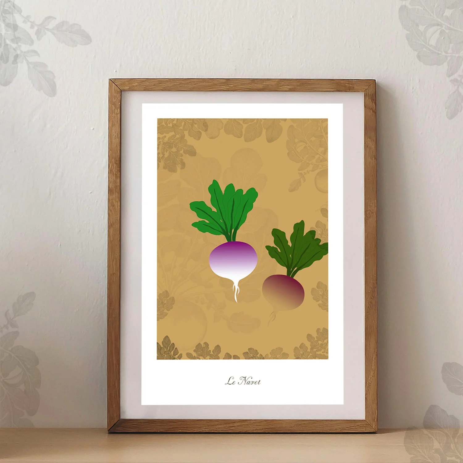 Le potager - Navets — vue 2