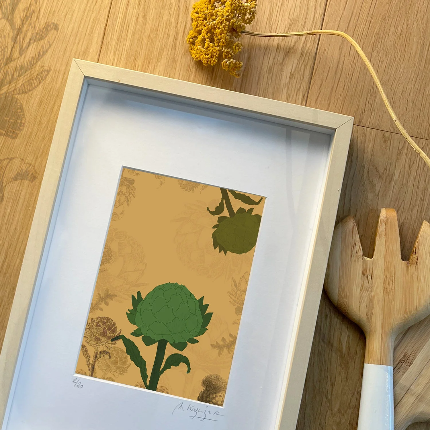 Le potager - Artichaut — vue 4