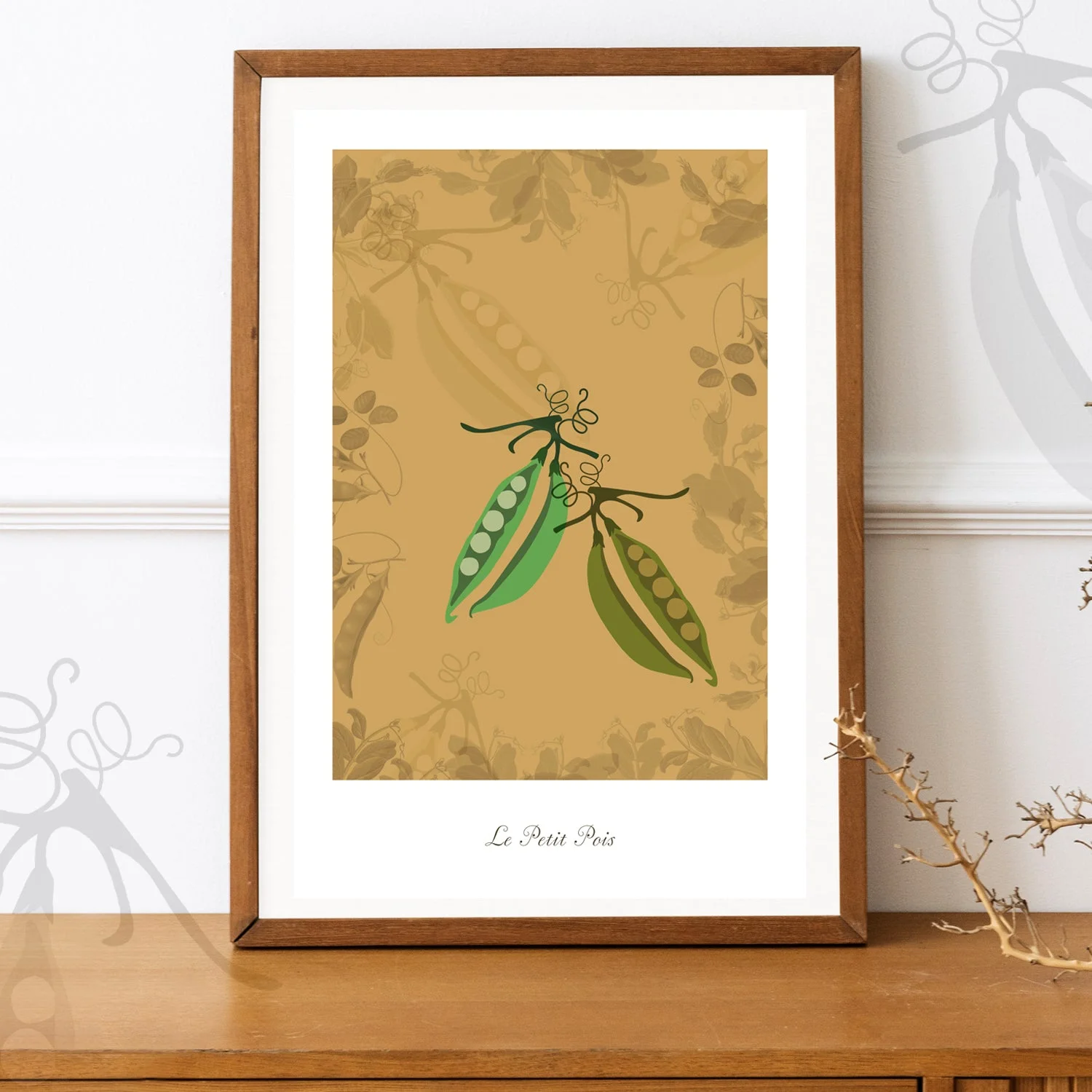 Le potager - Petit pois — vue 4