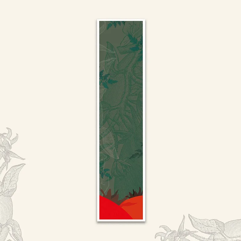 Marque-pages - Tomates vertes, 