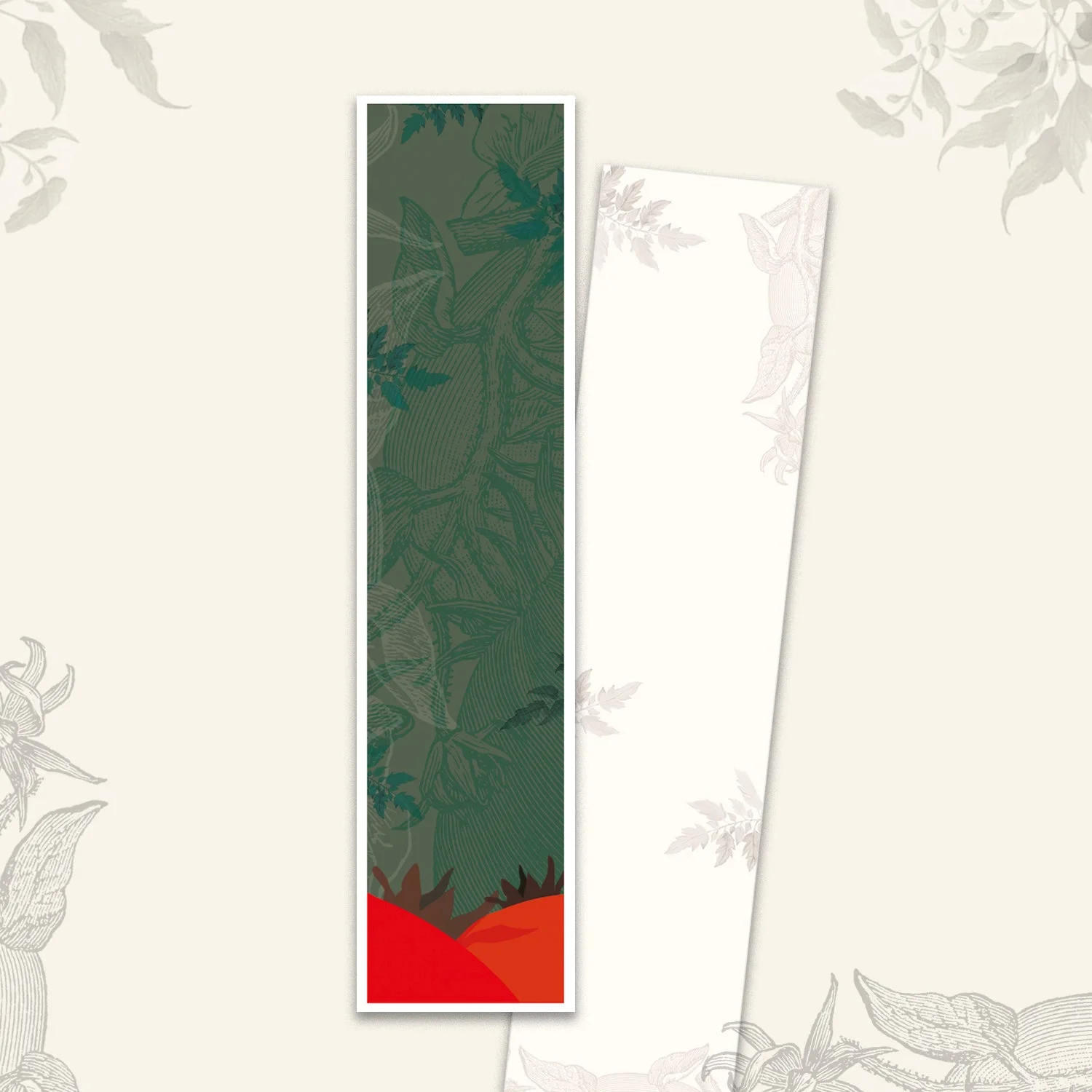 Marque-pages - Tomates vertes — vue 2