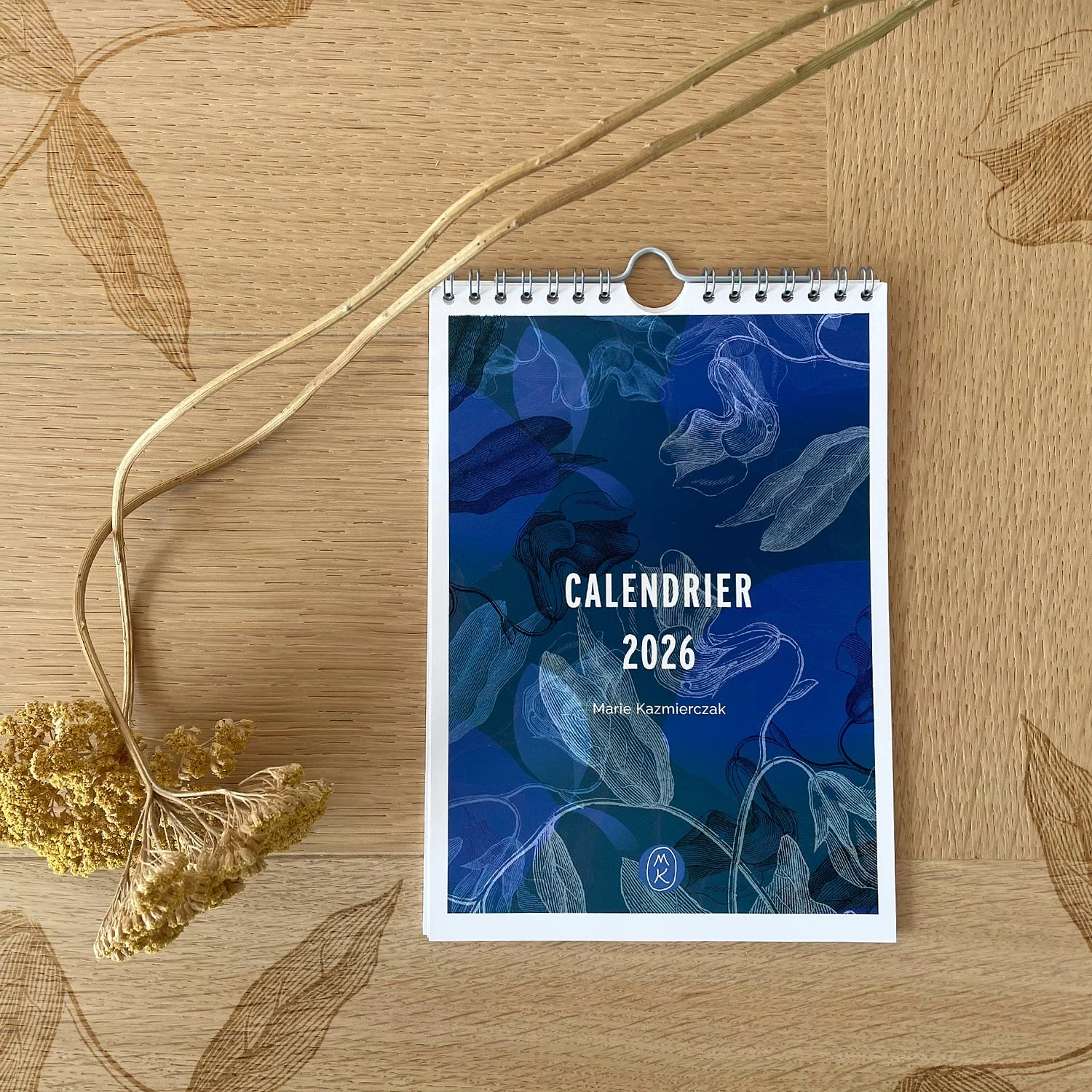 Calendrier mural 2026 " Les Volutes" — vue 6